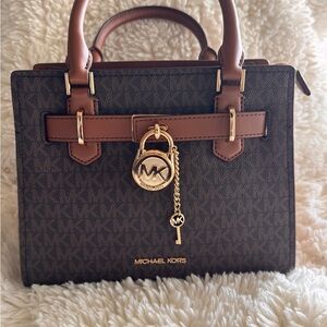 Michael Kors Brown and Tan Women's Bag